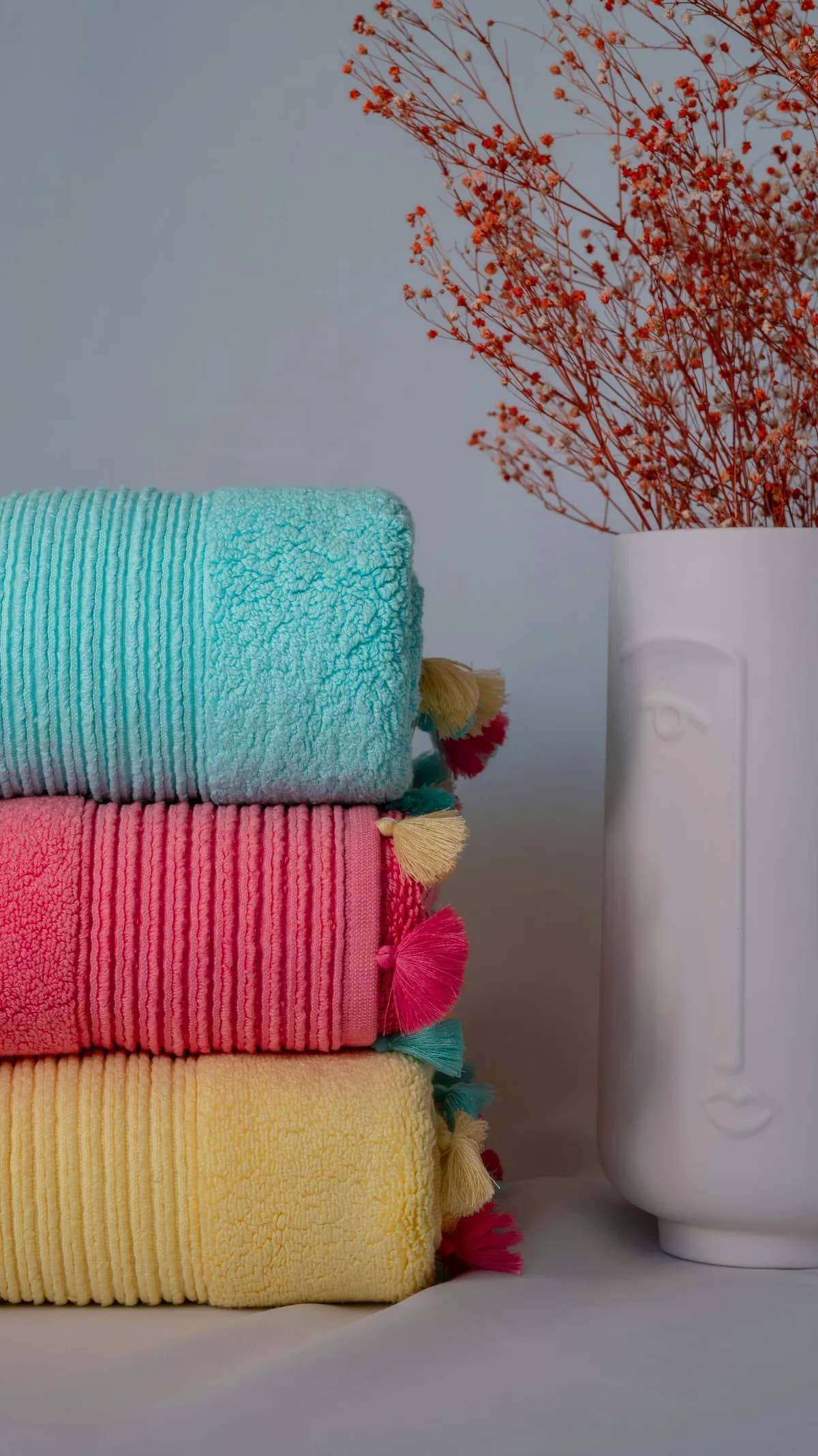 Conjunto de Toalhas de Rosto (6)